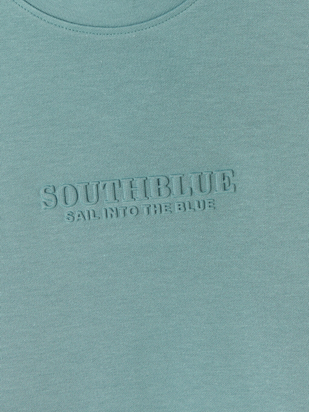 Mavi Bisiklet Yaka Baskılı Erkek Sweatshirt-6