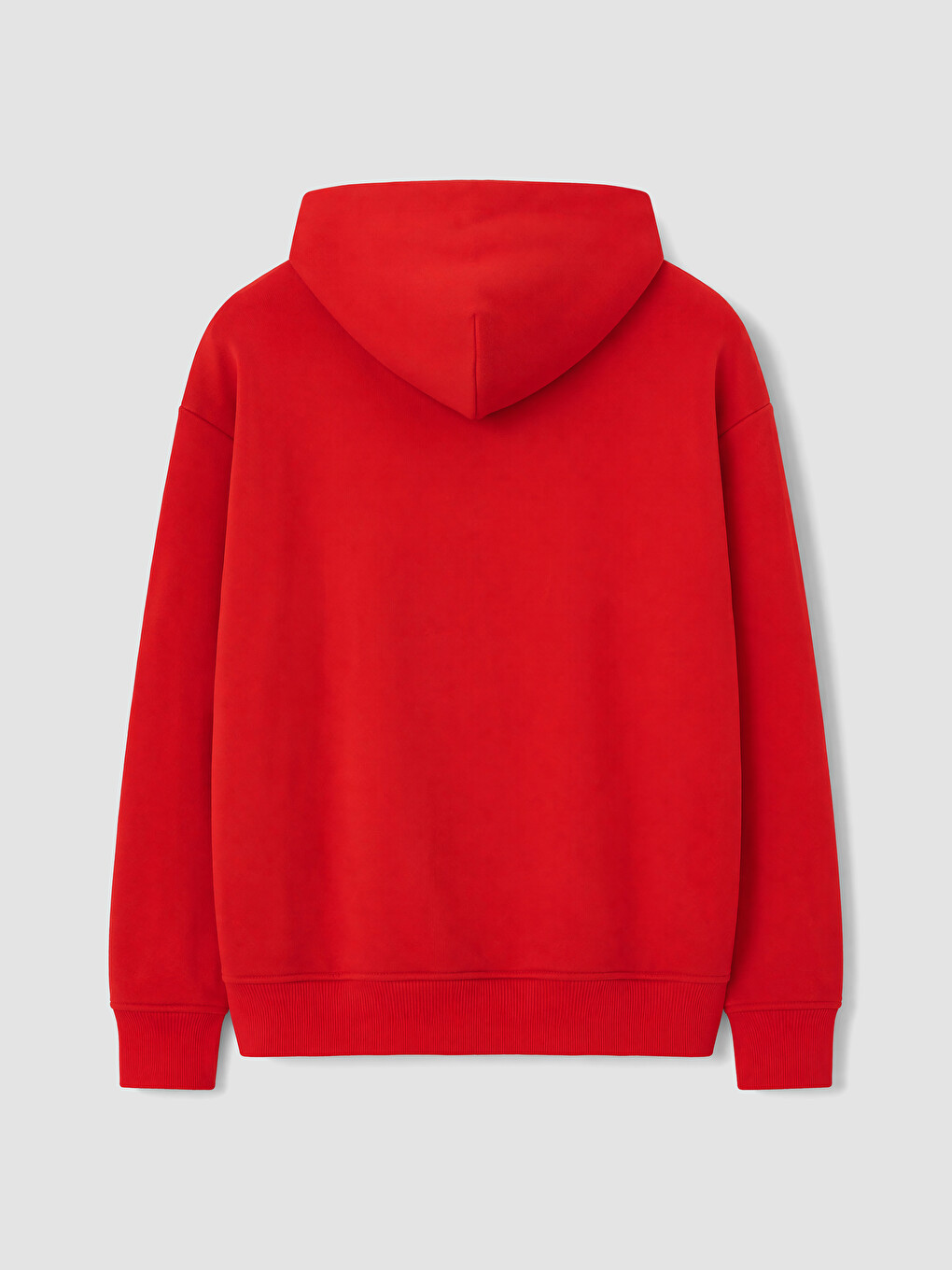 Kırmızı Kapüşonlu Baskılı Erkek Çocuk Sweatshirt-3