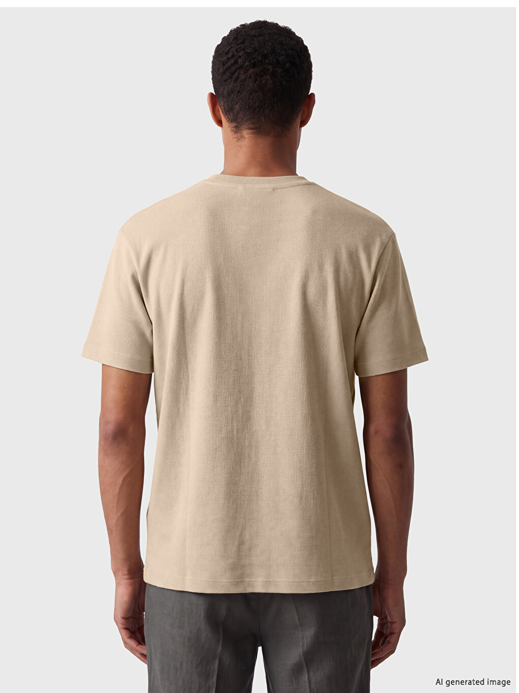 Crew Neck Men's T-shirt-2