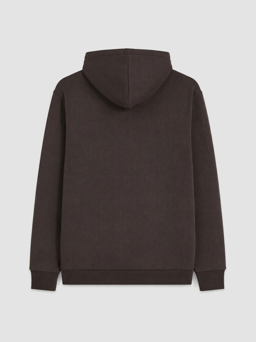 Kapüşonlu Erkek Fermuarlı Sweatshirt-1