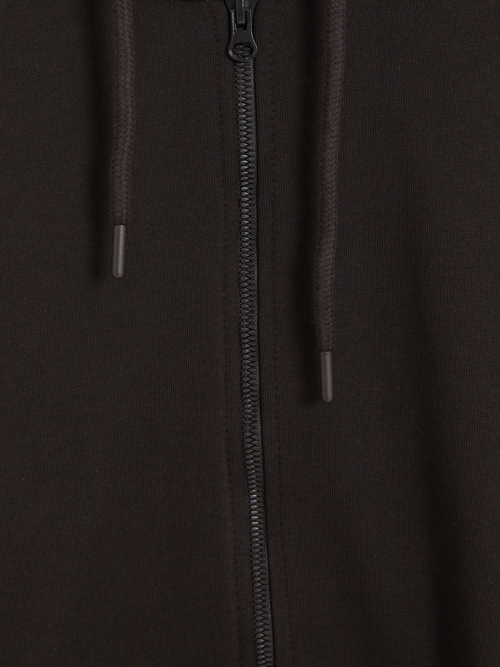 Kapüşonlu Erkek Fermuarlı Sweatshirt-2