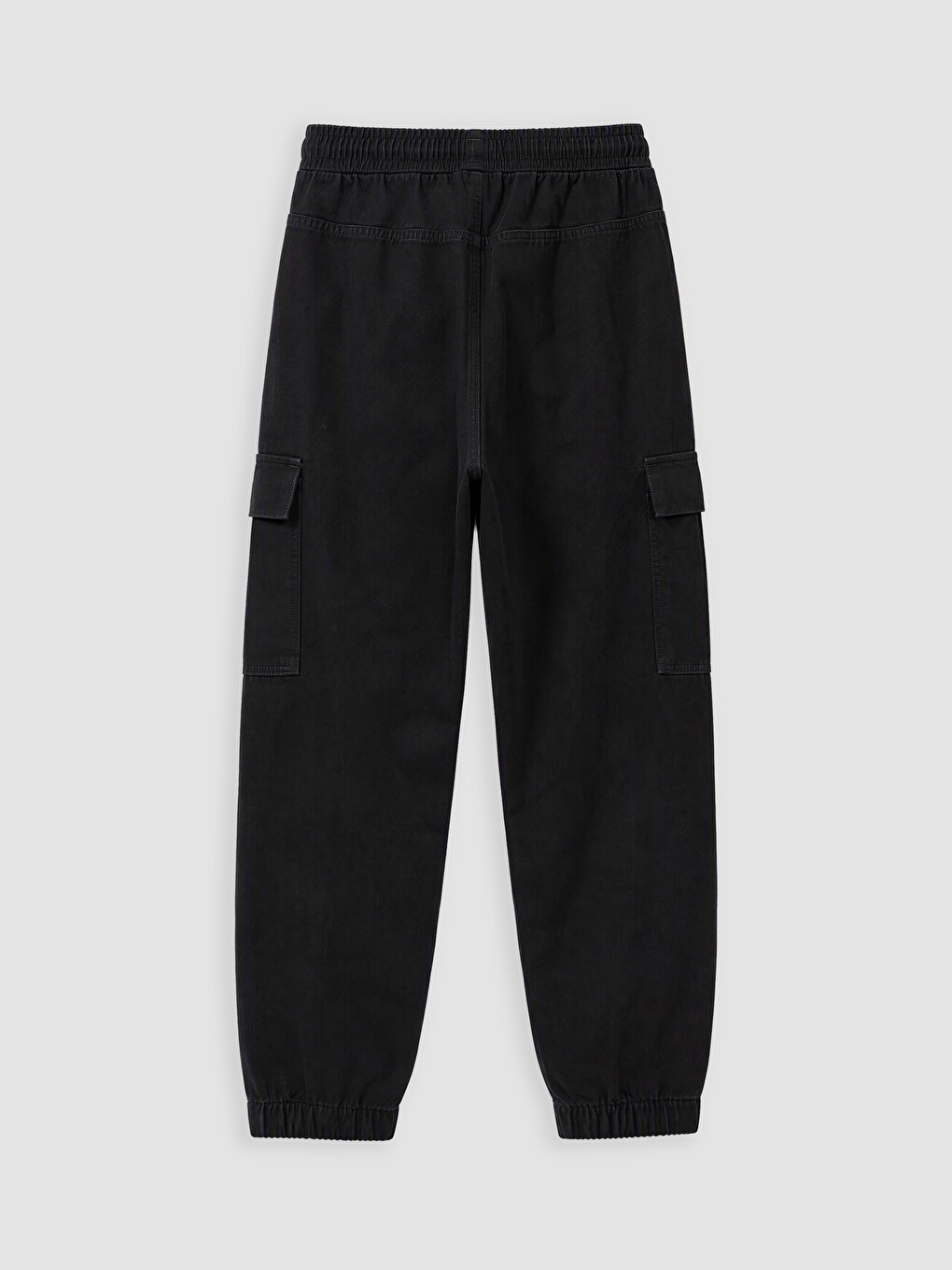 Boys' Elastic Waist Jogger Cargo Trousers-2