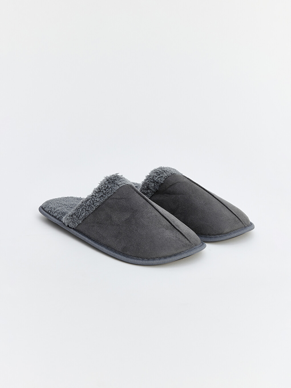 Man Anthracite Home Slippers-2