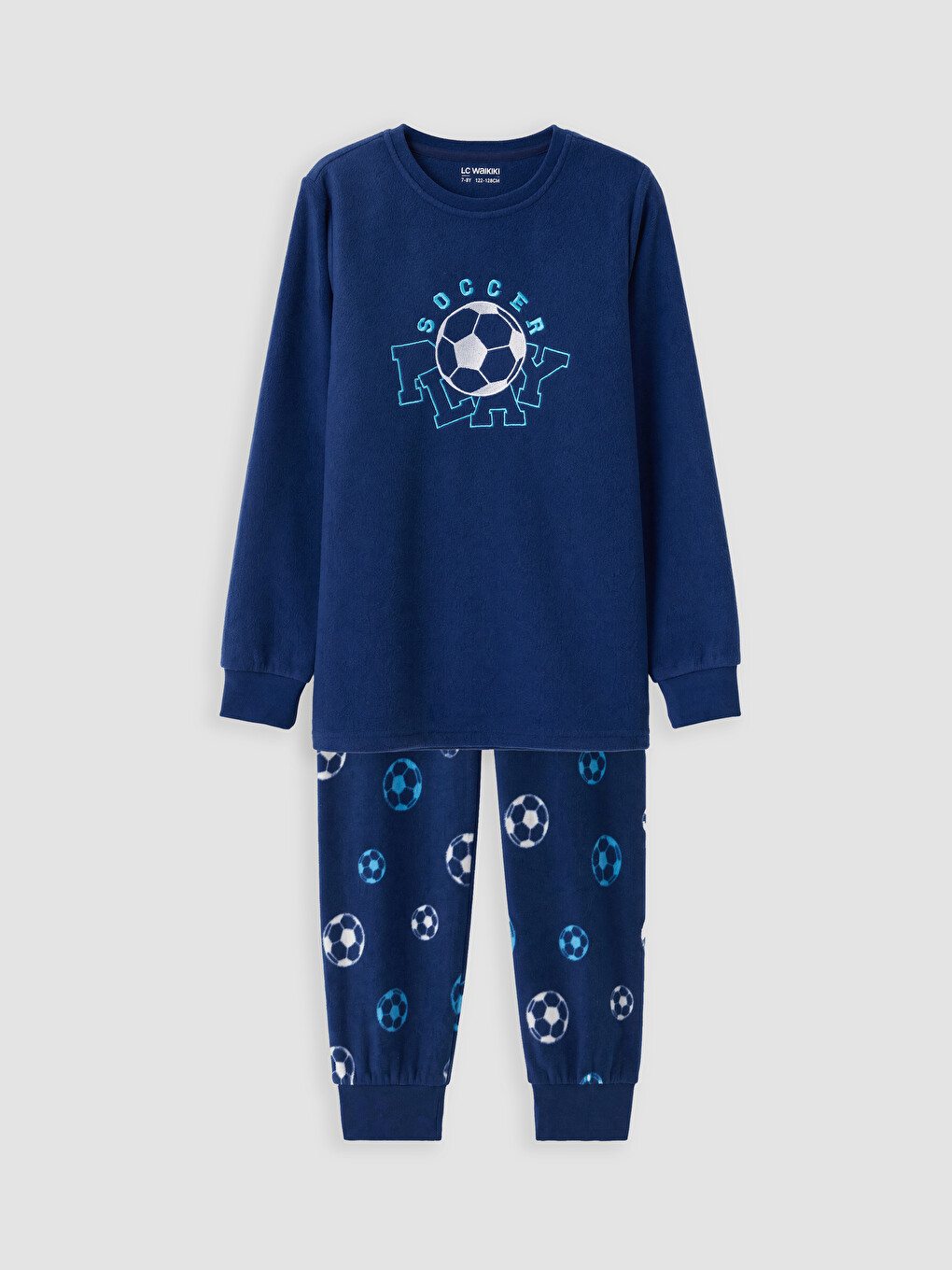 Crew Neck Boys' Polar Pyjamas Set
