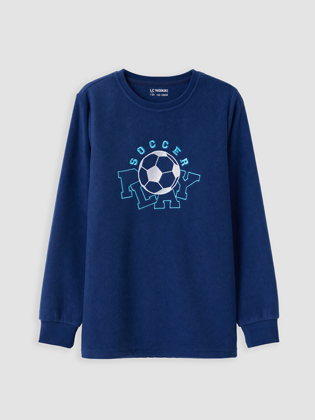 Crew Neck Boys' Polar Pyjamas Set-1