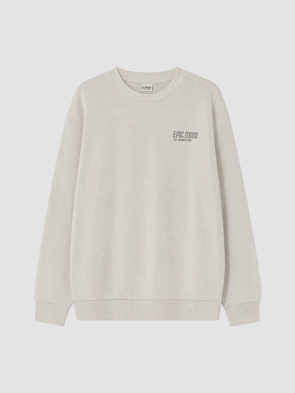 Printed Boys' Thick Sweatshirt