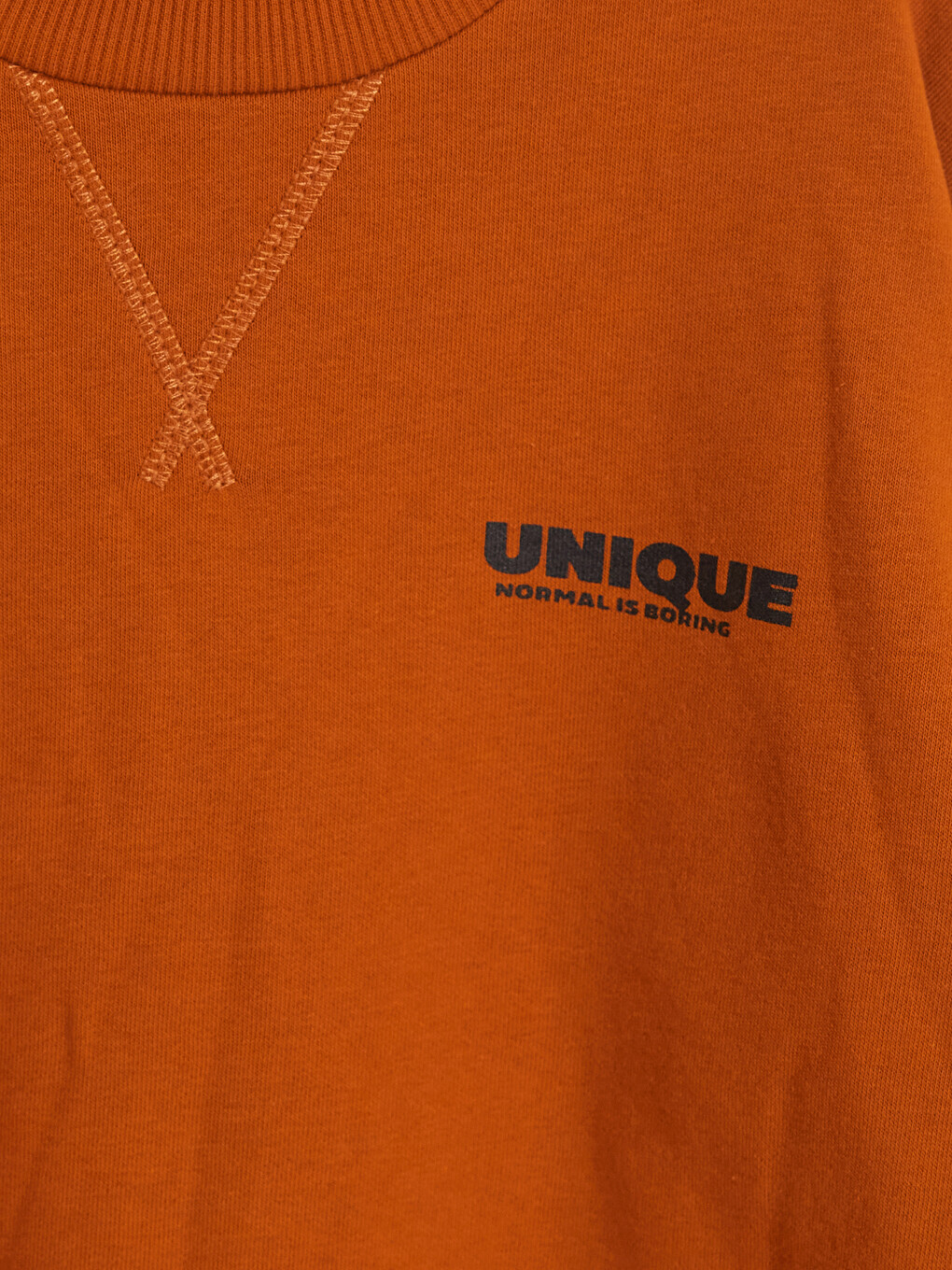 Boy Orange Sweatshirt-2