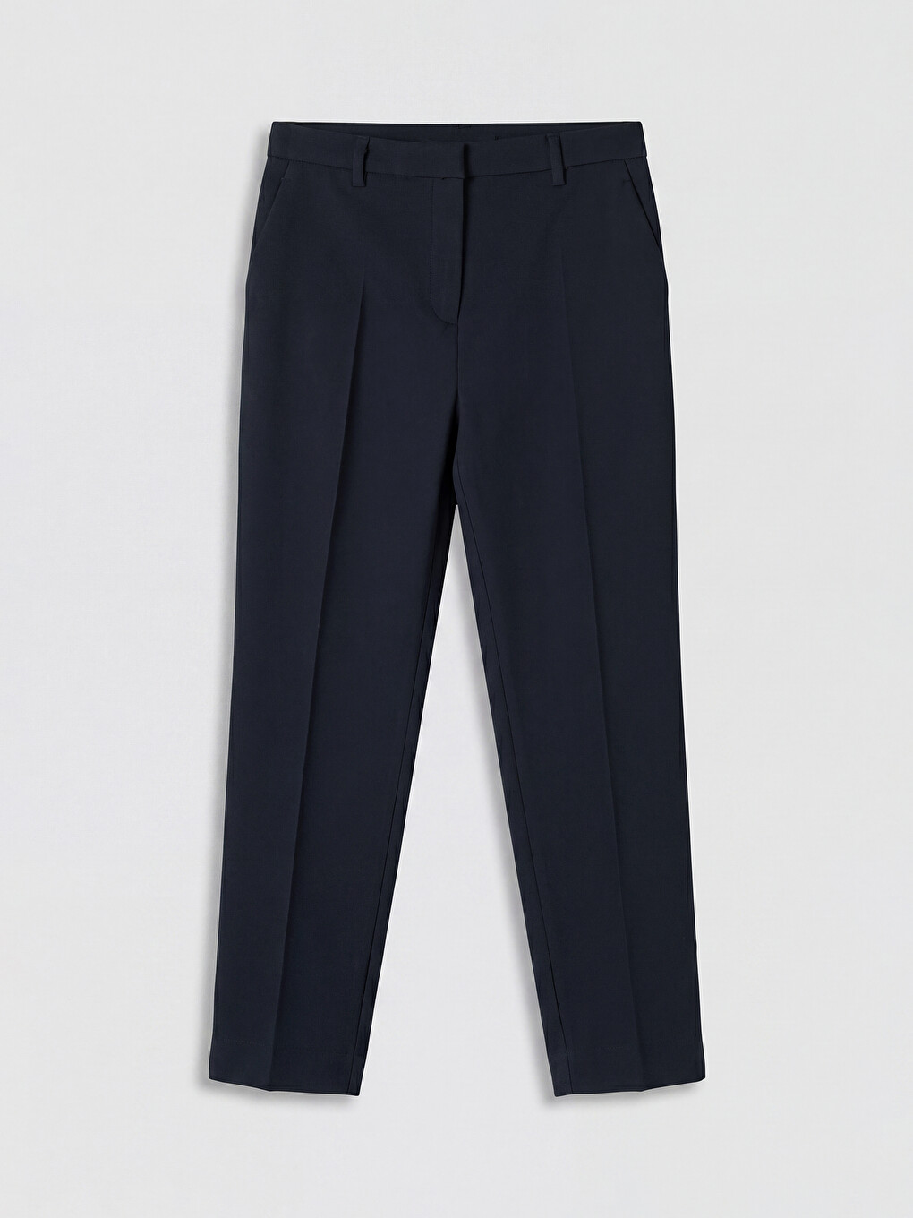 Cigarette Fit Women's Trousers-4
