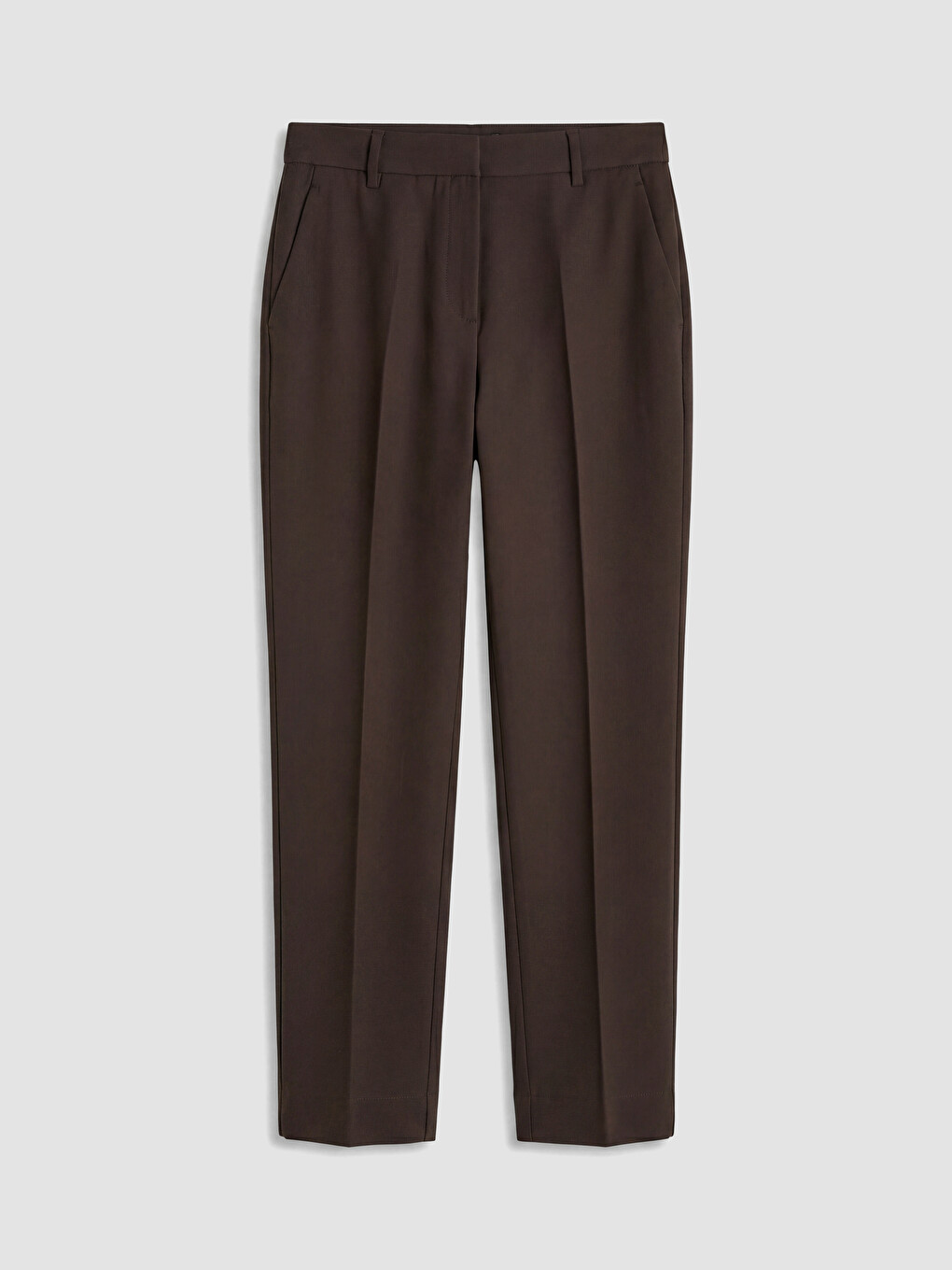Cigarette Fit Women's Trousers-4