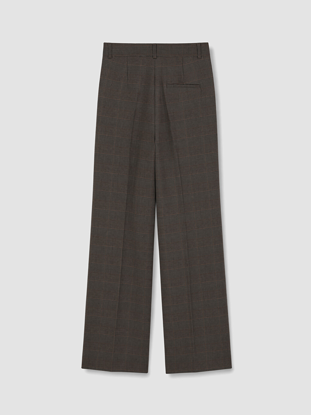 Pantalons De Costume Brun Femme-5