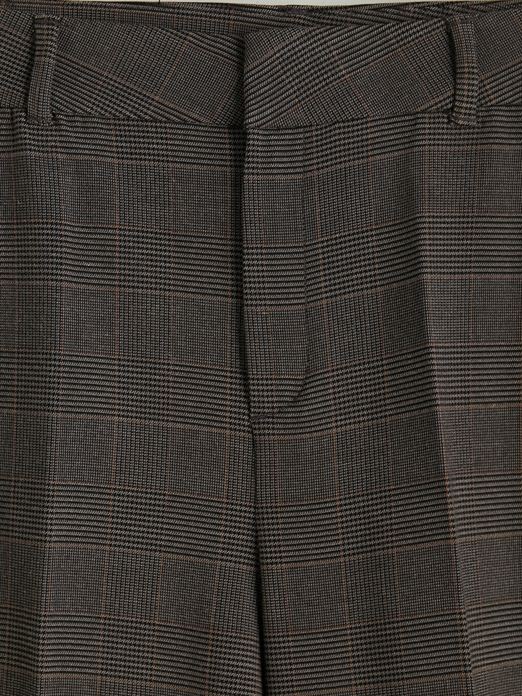 Pantalons De Costume Brun Femme-6