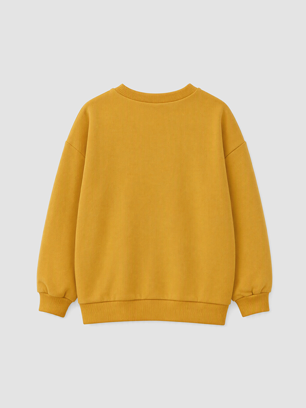 Sarı Baskılı Erkek Çocuk Sweatshirt-2
