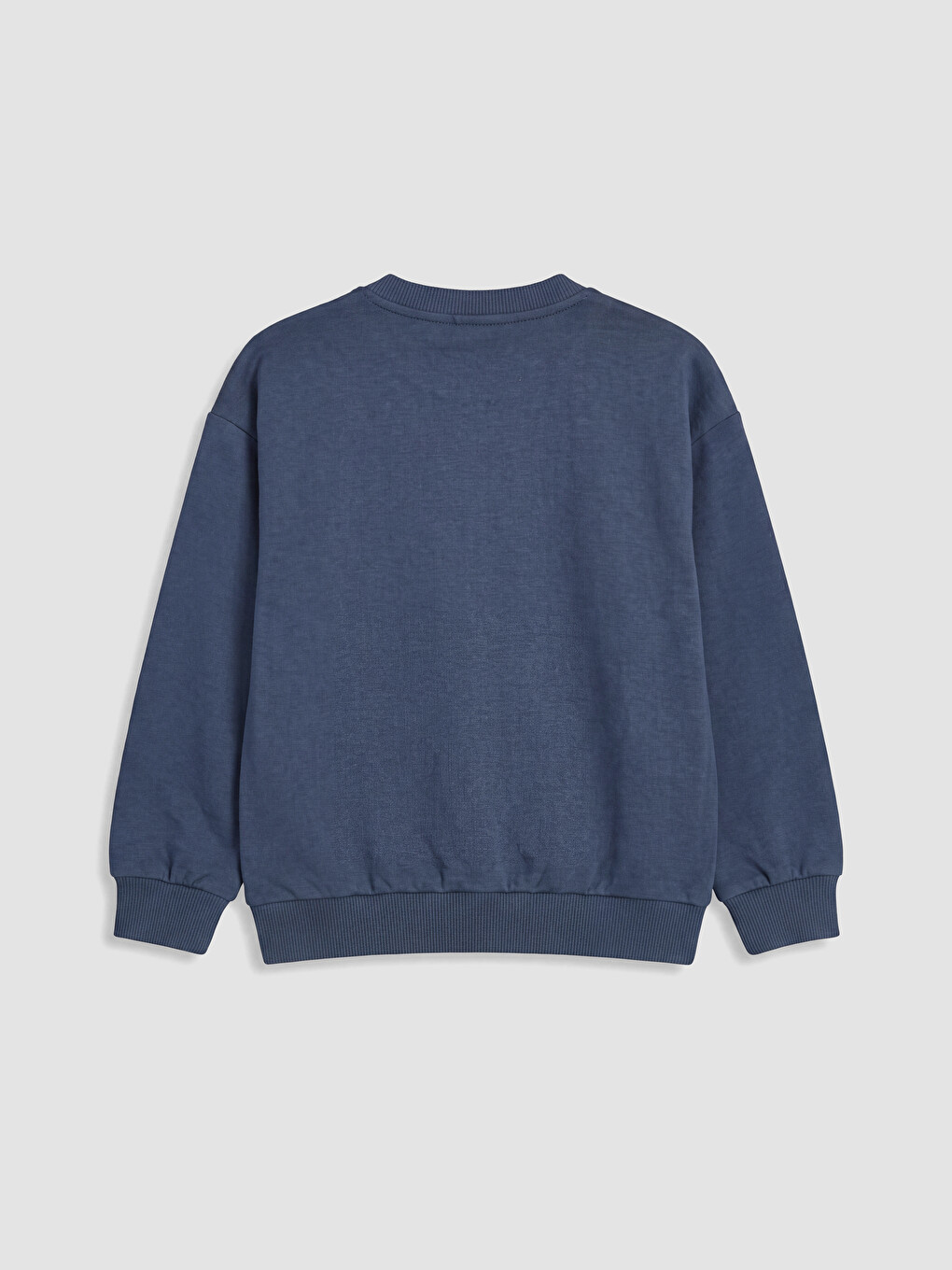 Lacivert Baskılı Erkek Çocuk Sweatshirt-2