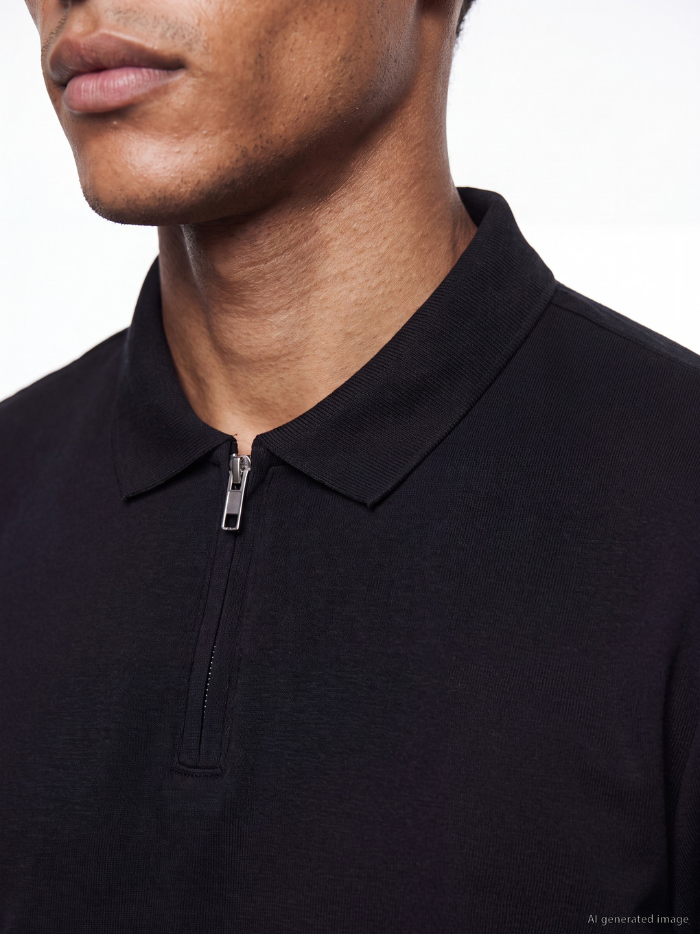 Polo Collar Men's T-shirt-2