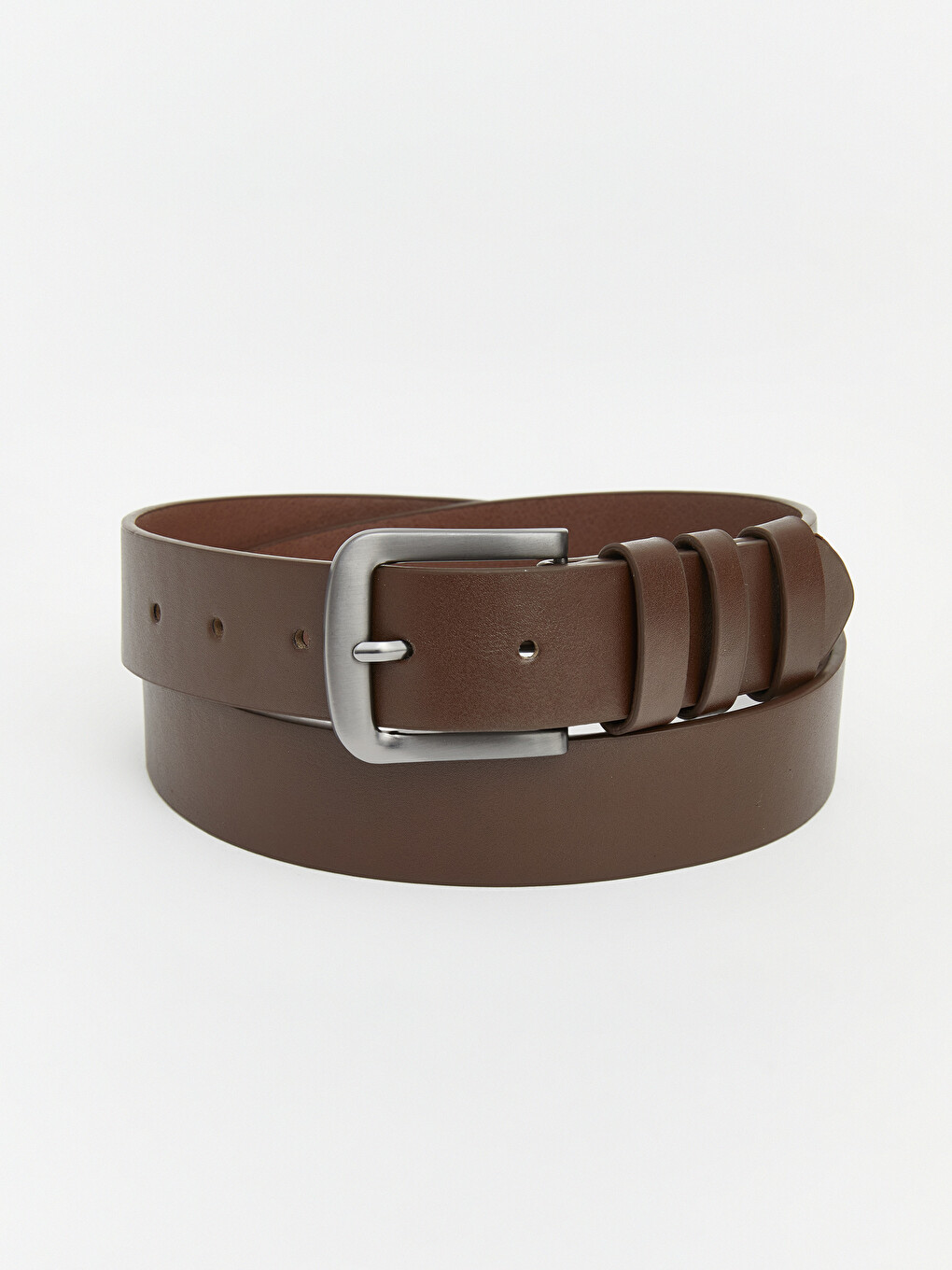 Faux Leather Men's Belt
