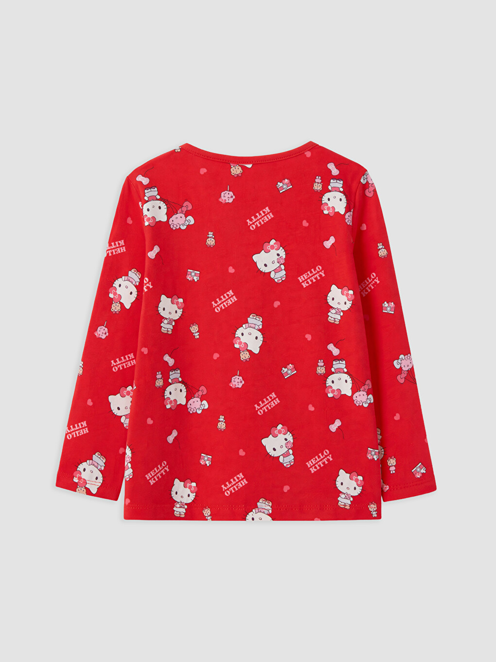 Girl Red Pyjama Set-2