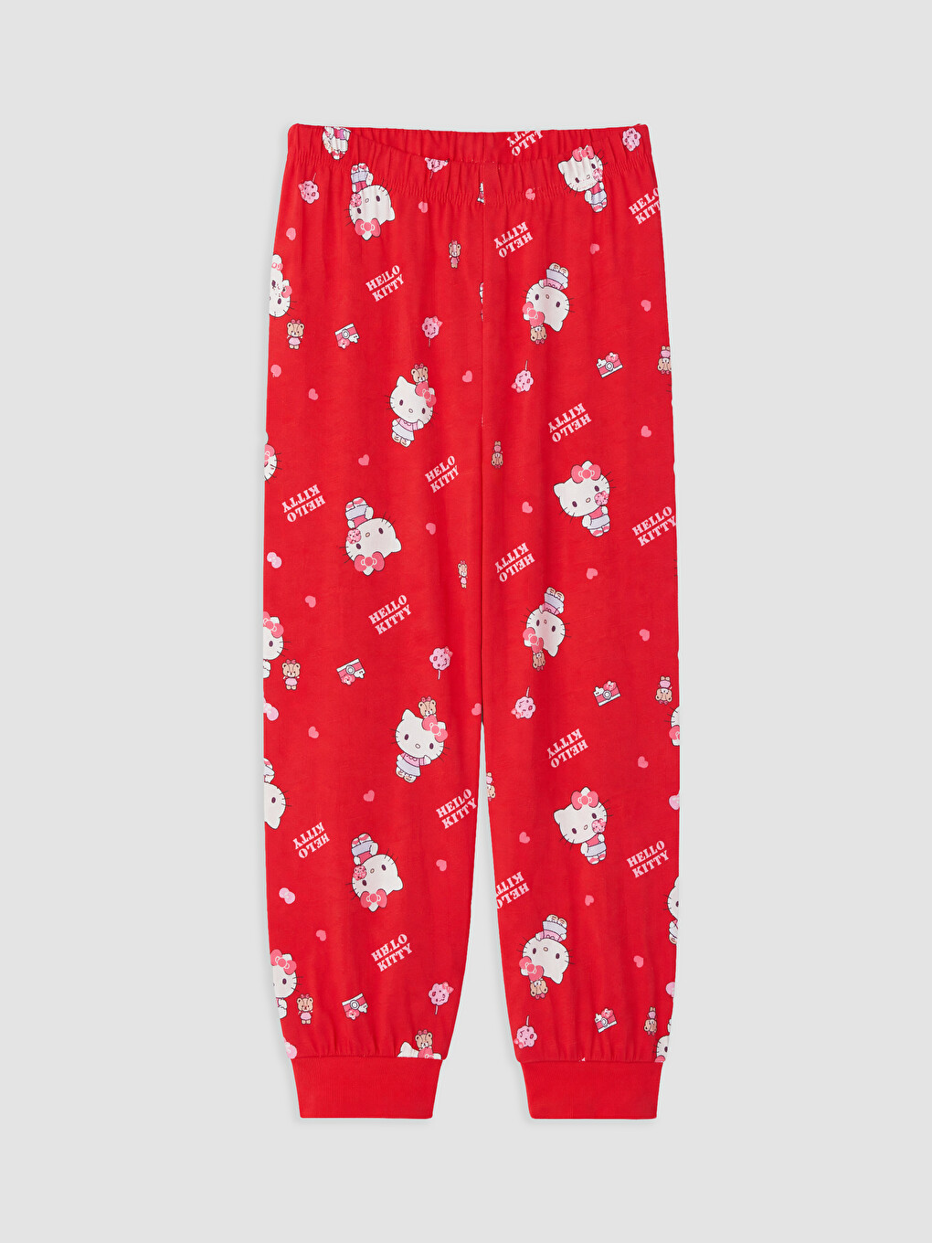 Girl Red Pyjama Set-3