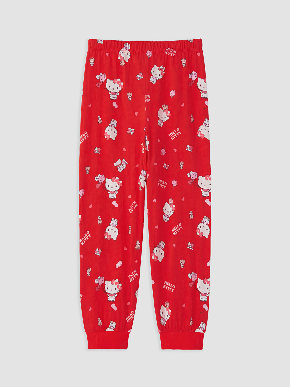 Girl Red Pyjama Set-4