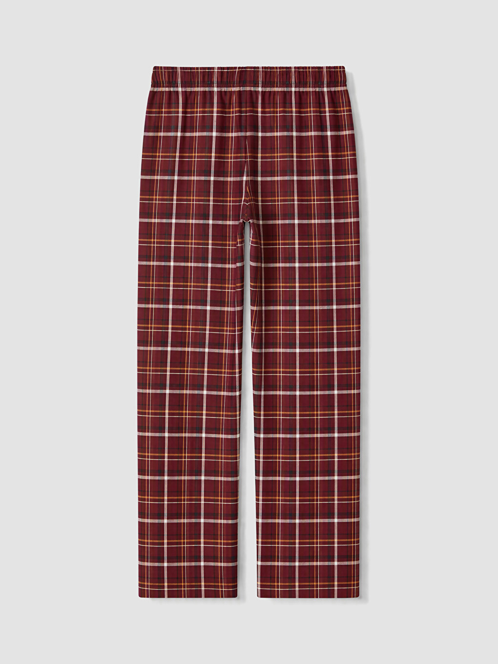 Regular Fit Plaid Men's Pyjamas Bottoms-2