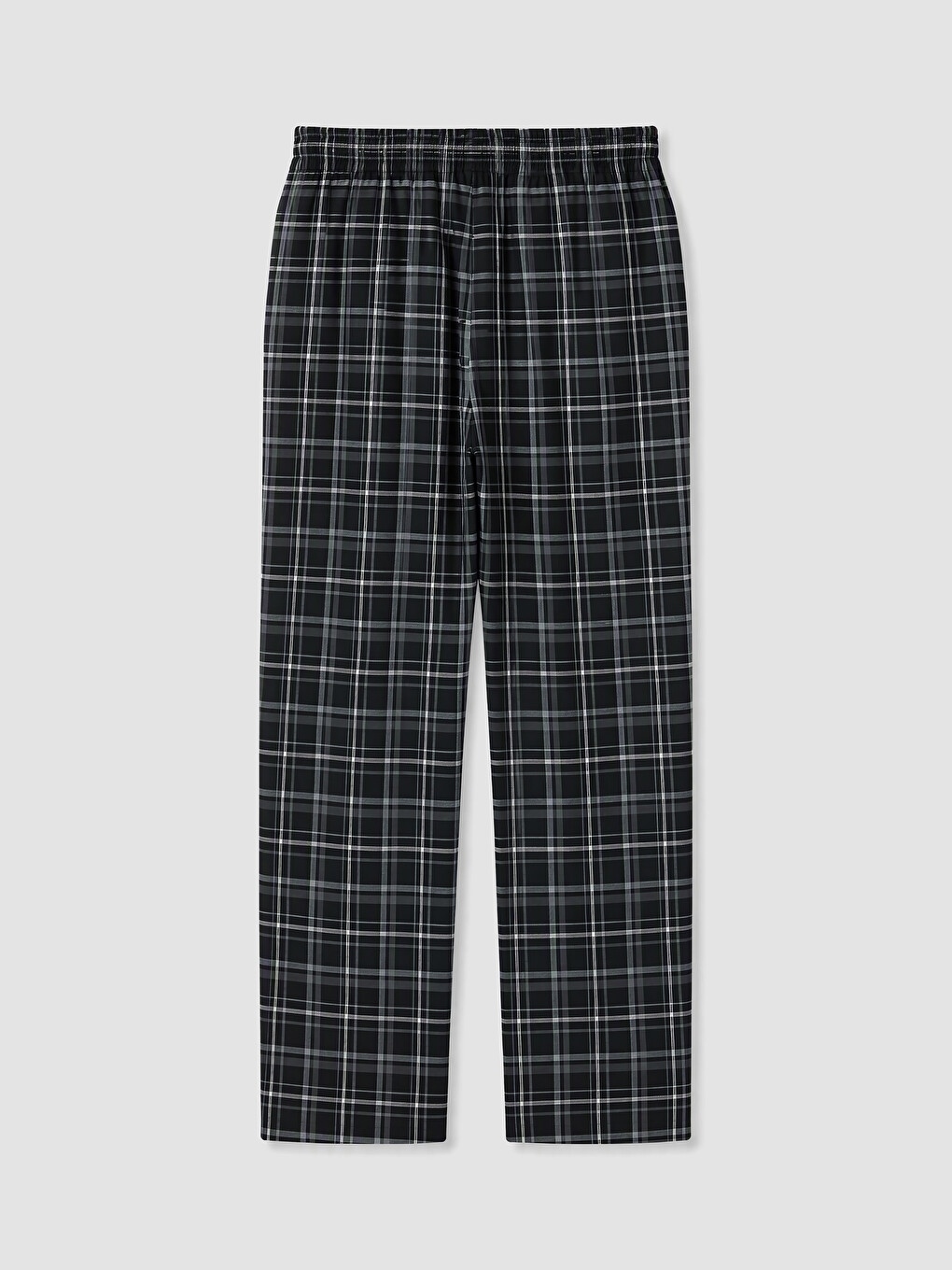 Regular Fit Plaid Men's Pyjamas Bottoms-6