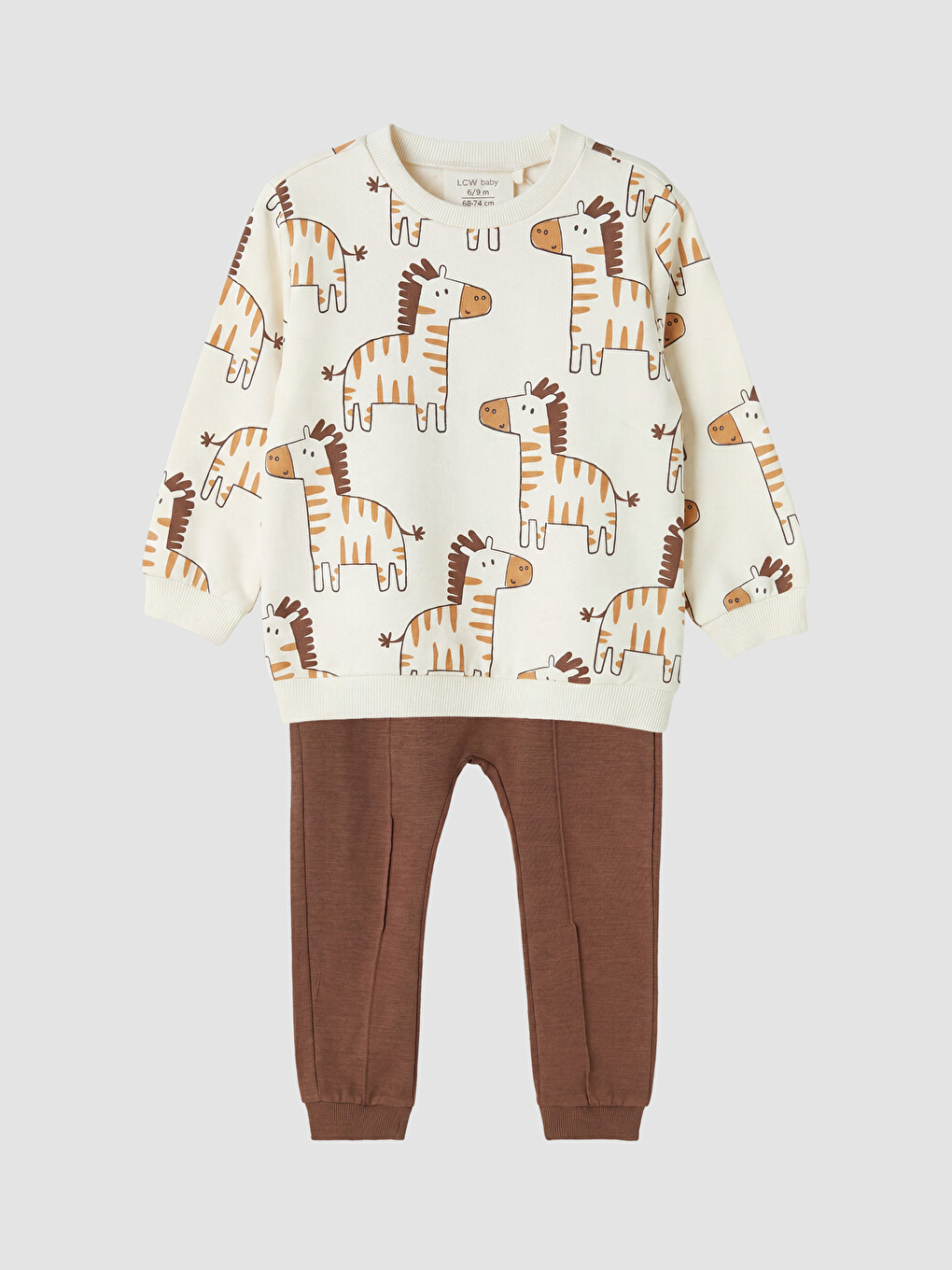 Baby Boy Ecru Set