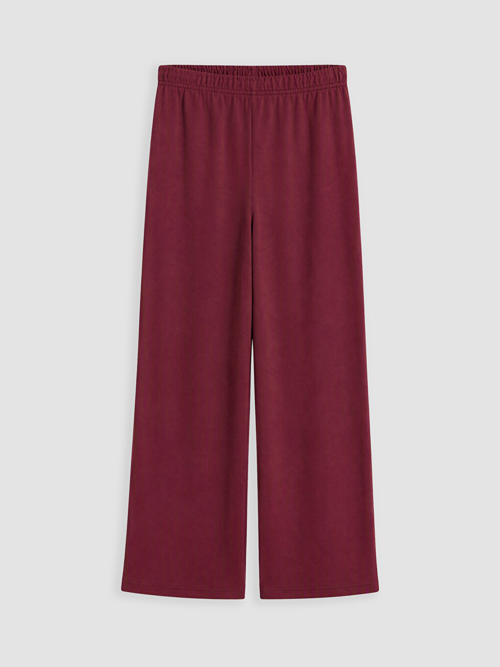 Bordo Polo Yaka Baskılı Kız Çocuk Takım-4