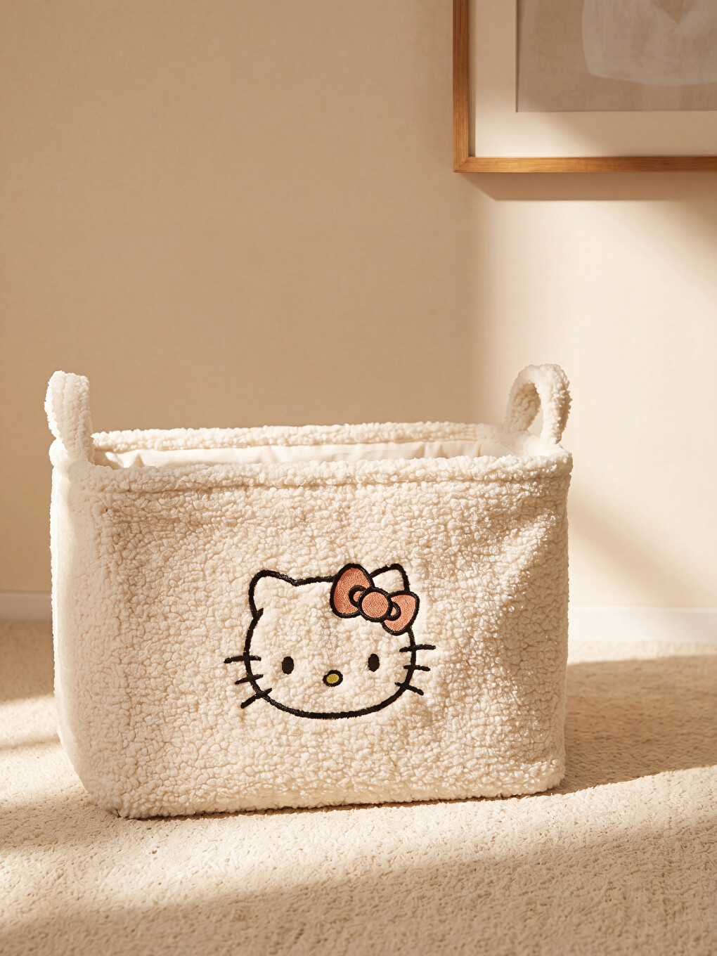 Karışık Hello Kitty Nakışlı Sepet Organizer
