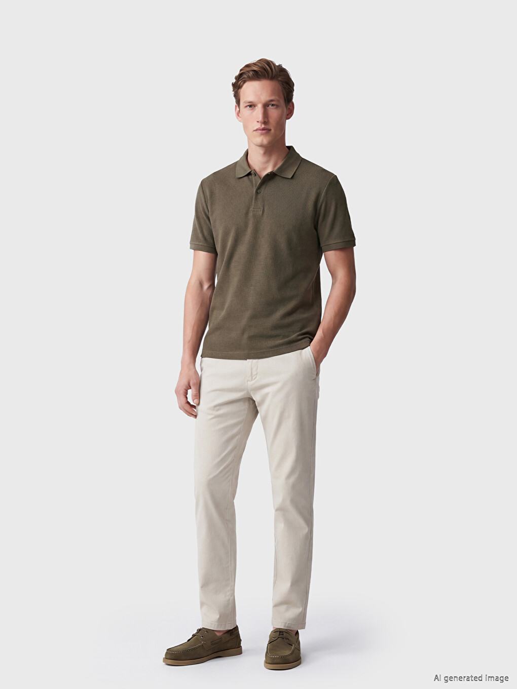 Man Brown T-shirt-1