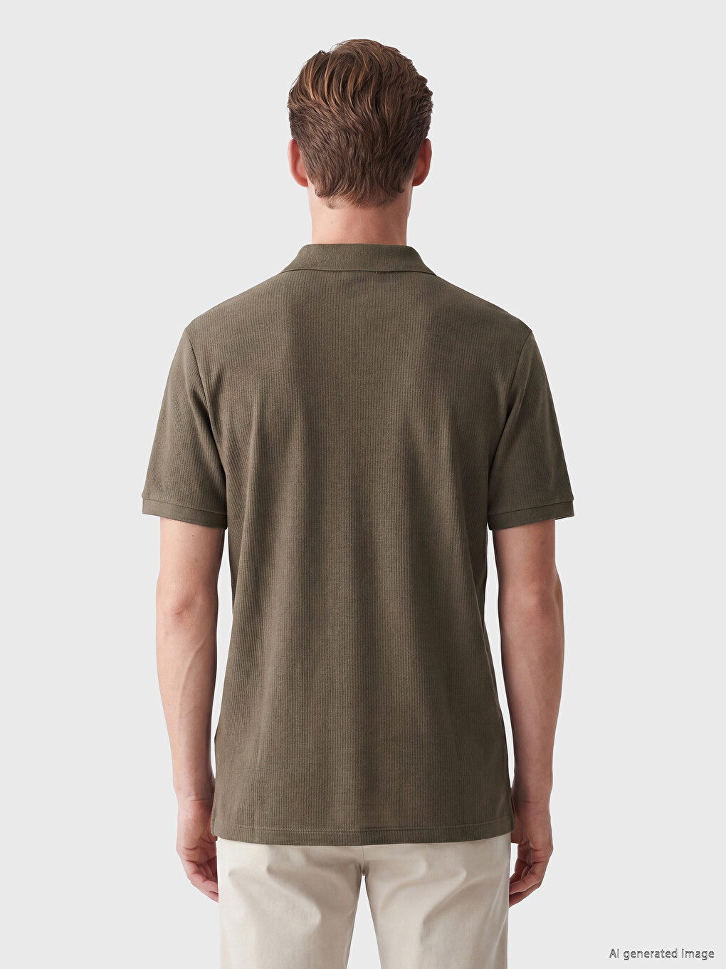 Man Brown T-shirt-3