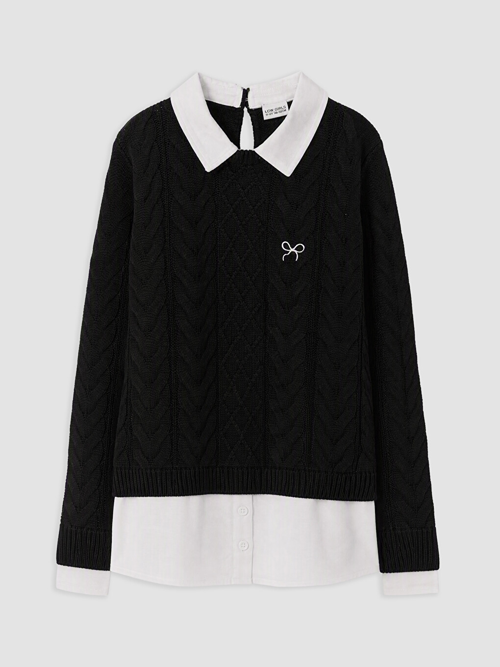 Girl Black Sweater