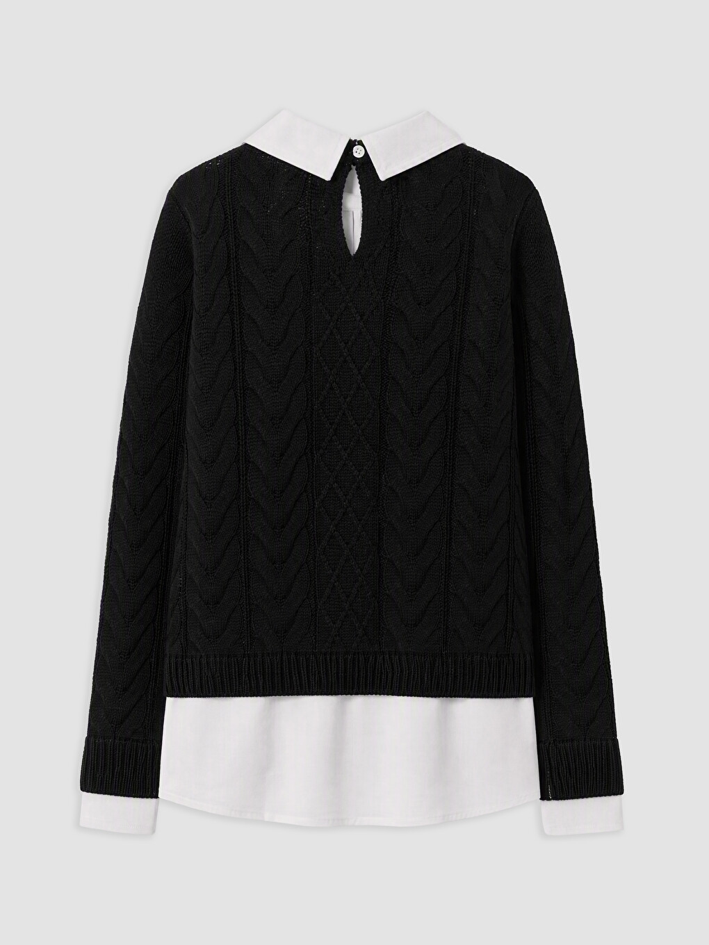 Girl Black Sweater-1