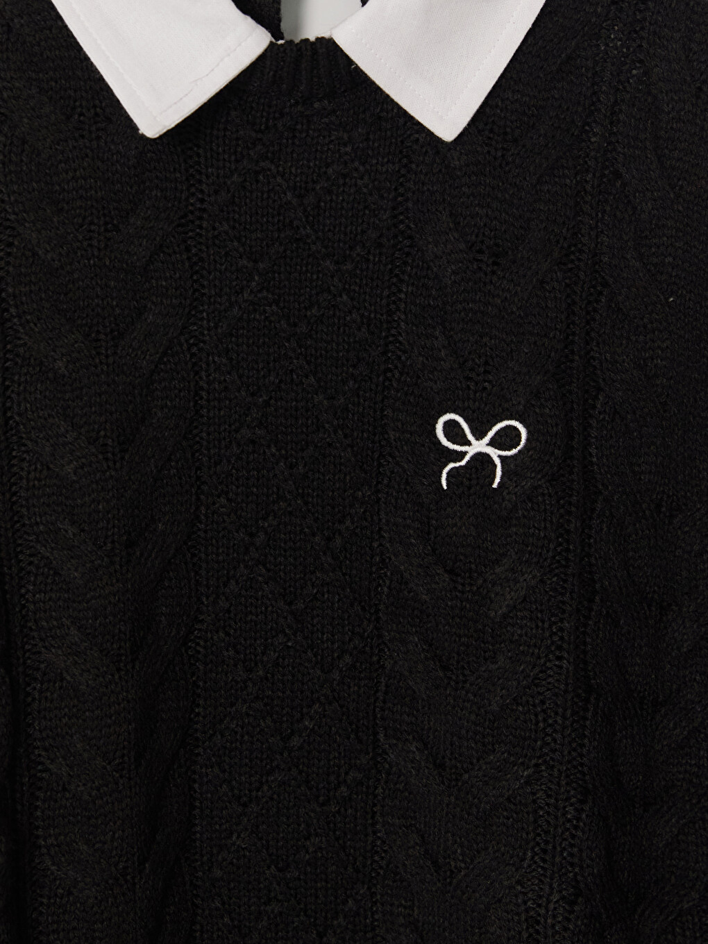 Girl Black Sweater-2