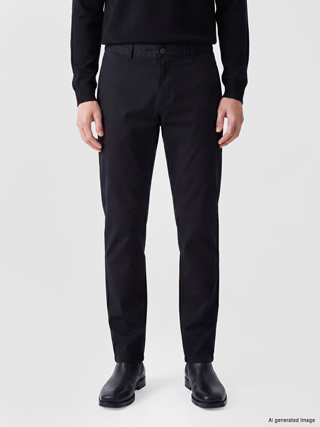 Standard Fit Men's Trousers-1