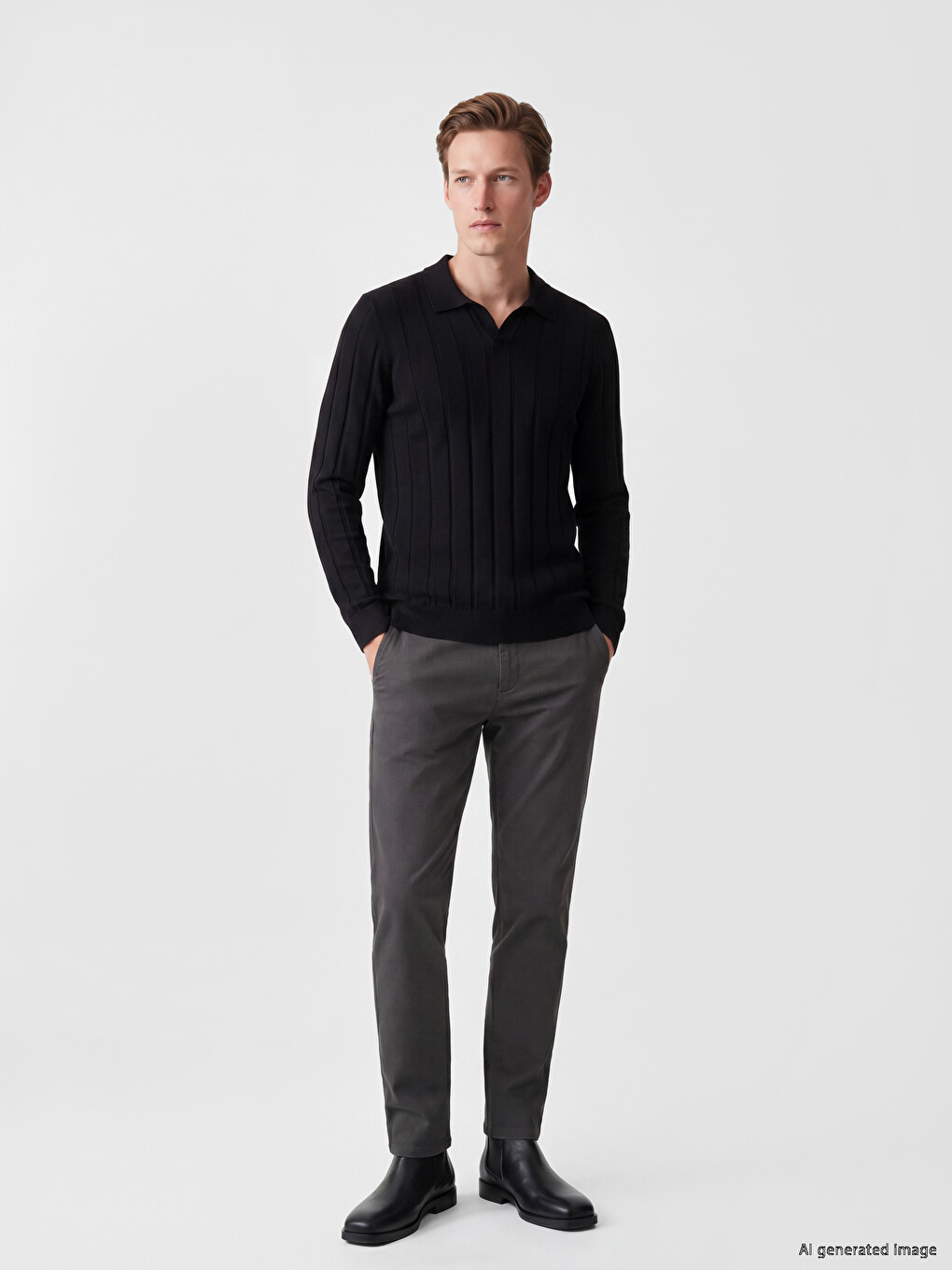 Standard Fit Men's Trousers