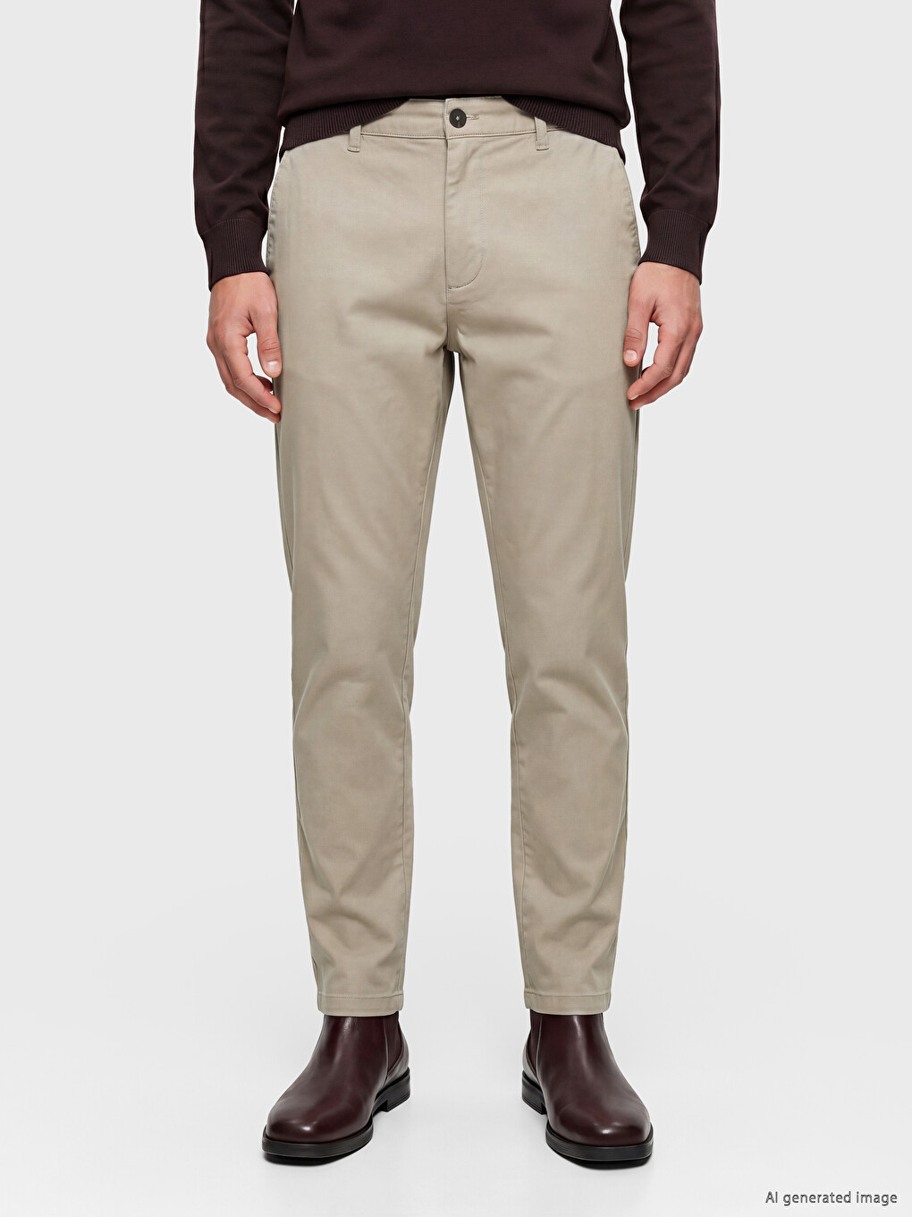 Standard Fit Men's Trousers-1