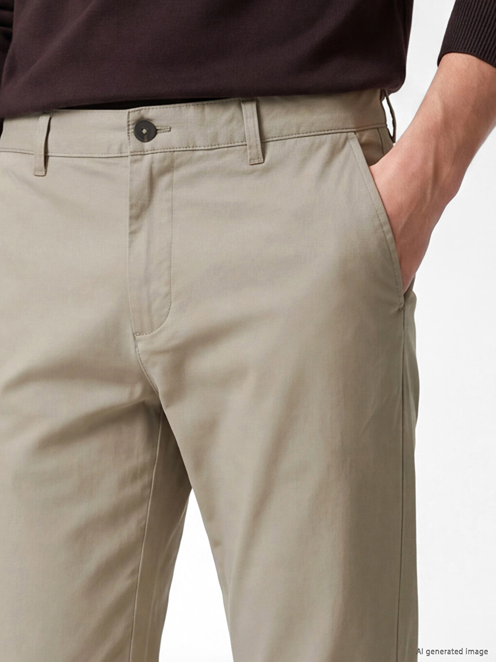 Standard Fit Men's Trousers-2