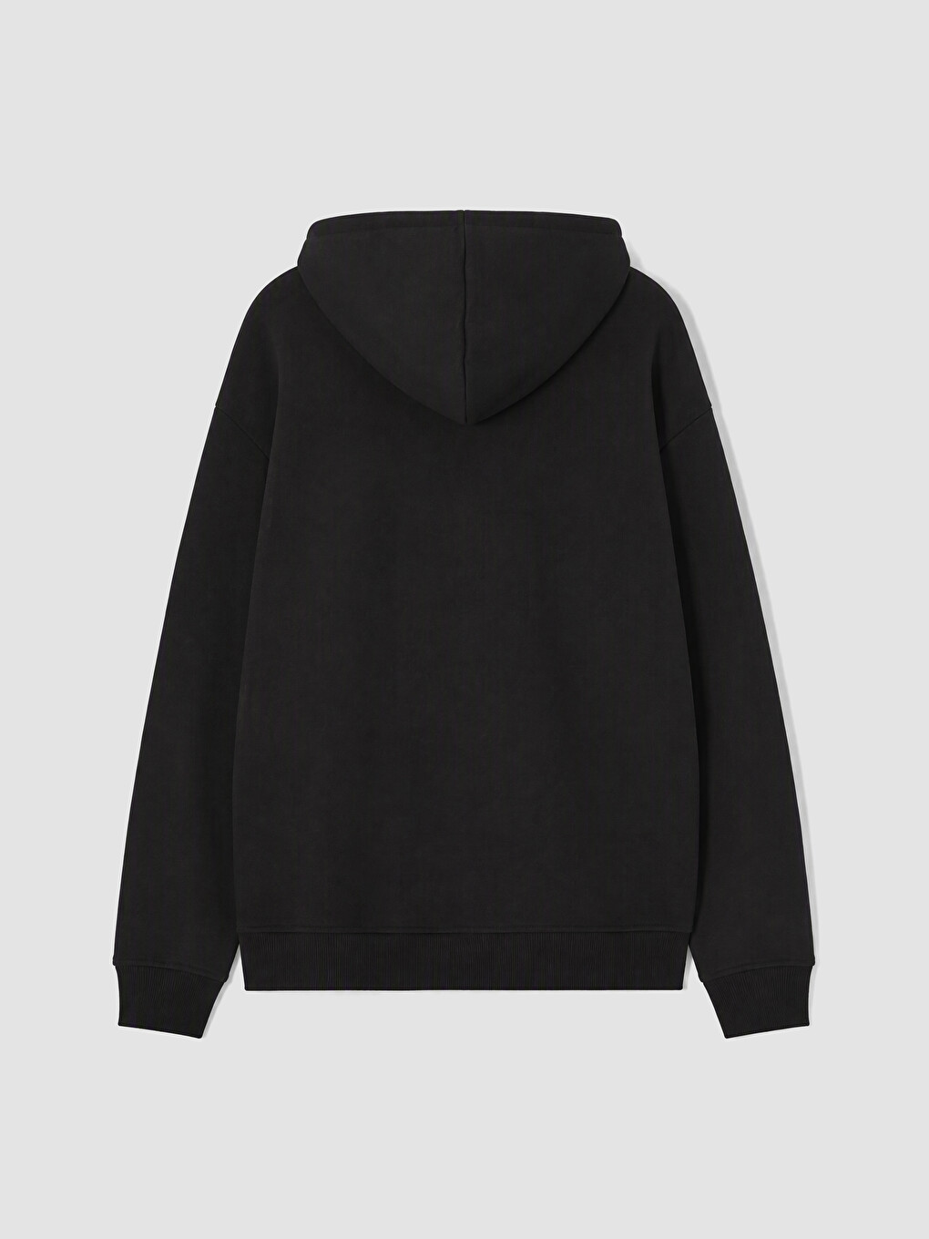 Girls' Basic Hooded Zip-up Sweatshirt-2