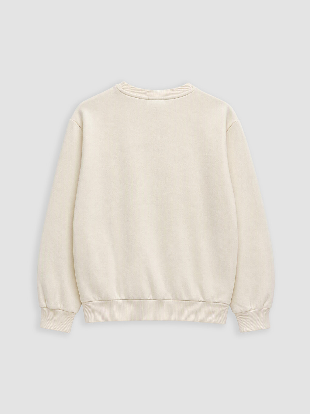 Girl Ecru Sweatshirt-1