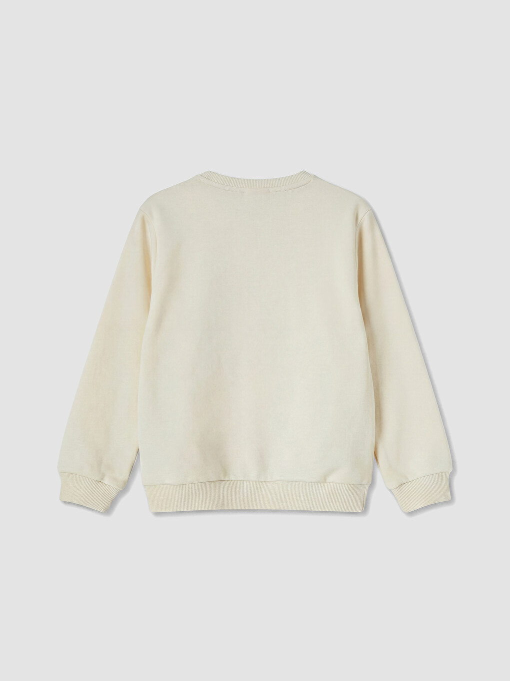 Girl Ecru Sweatshirt-2