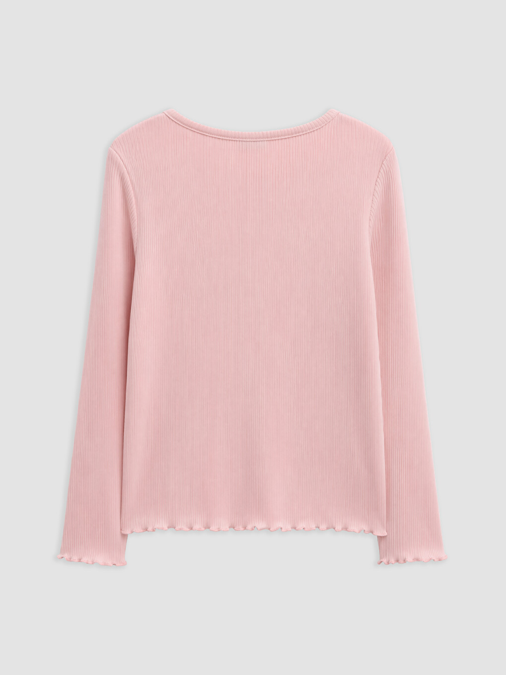 Crew Neck Embroidered Girls' T-shirt-1