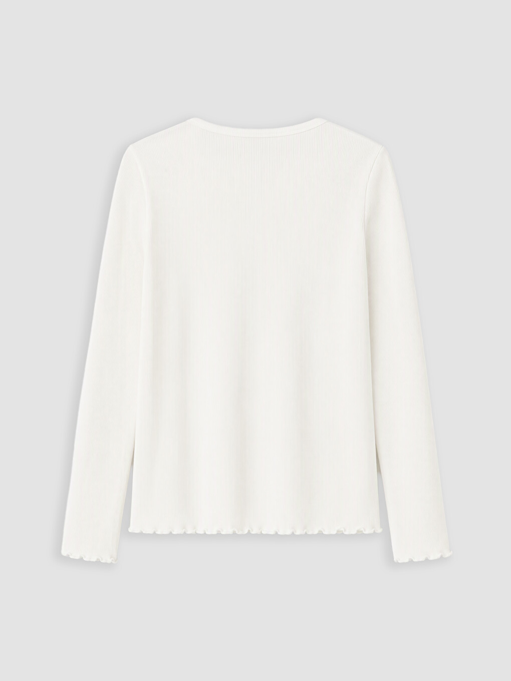 Crew Neck Embroidered Girls' T-shirt-2