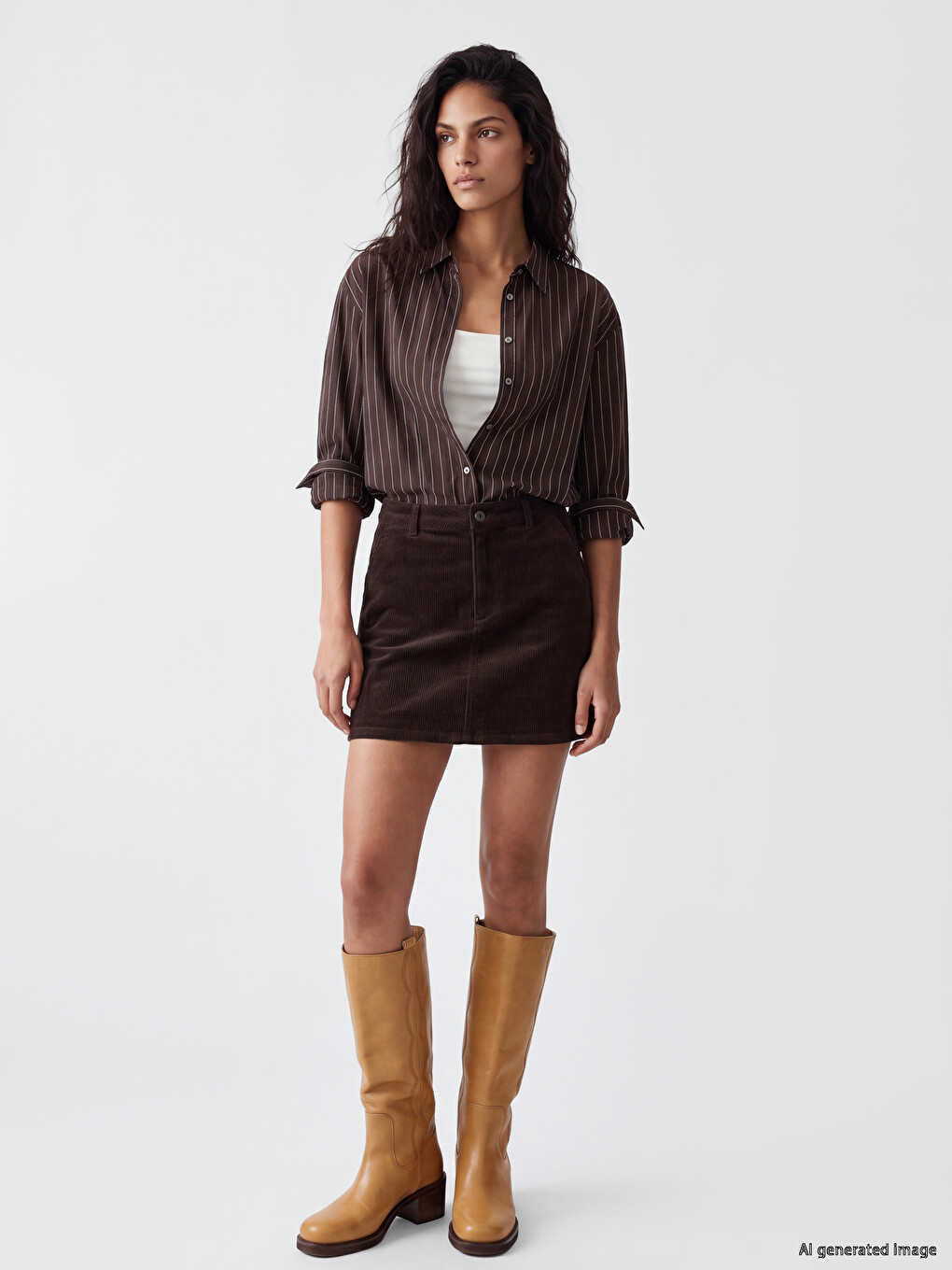 Striped Women's Shirt-1