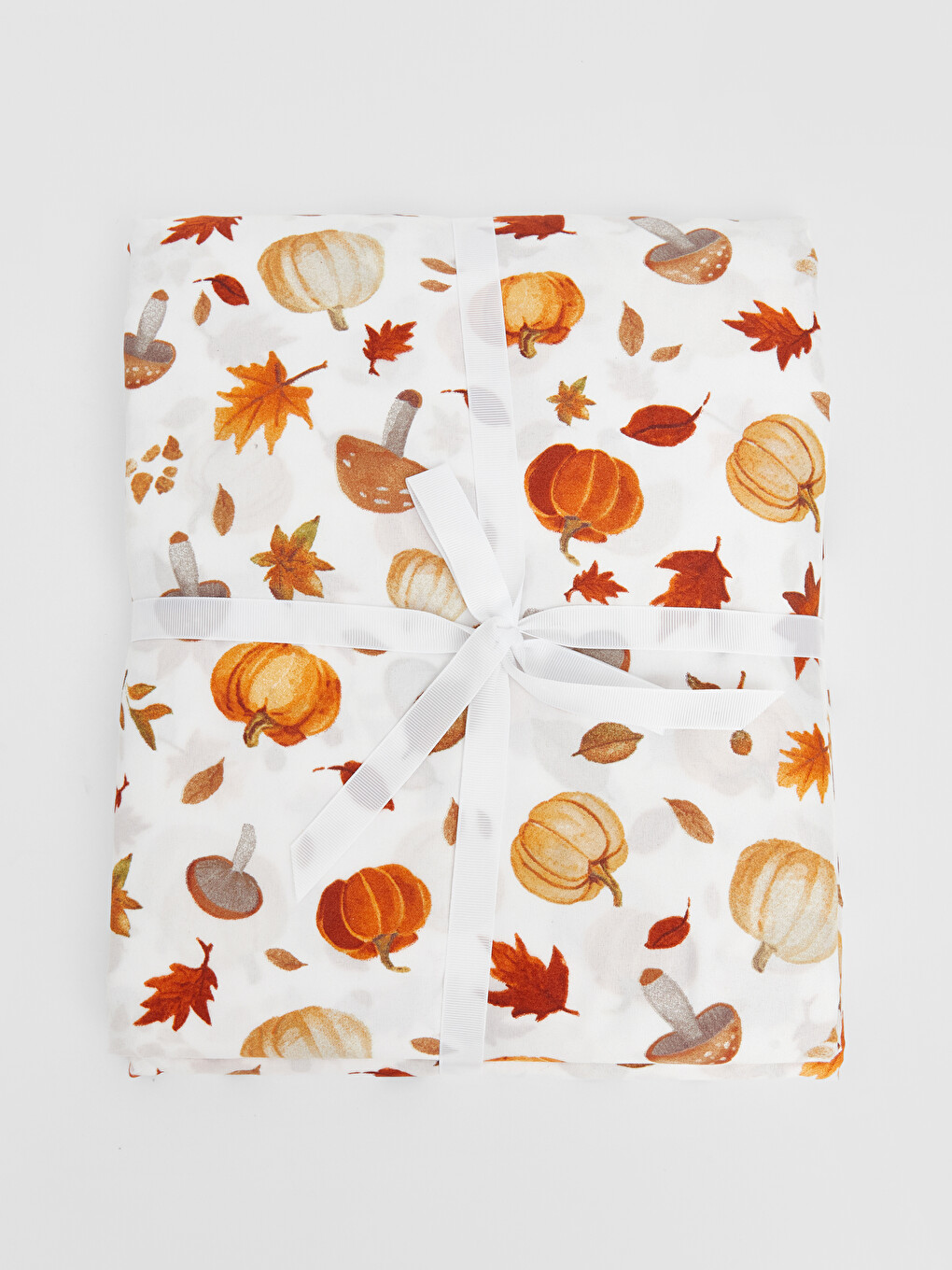 Pumpkin Patterned Double Duvet Cover Set-1