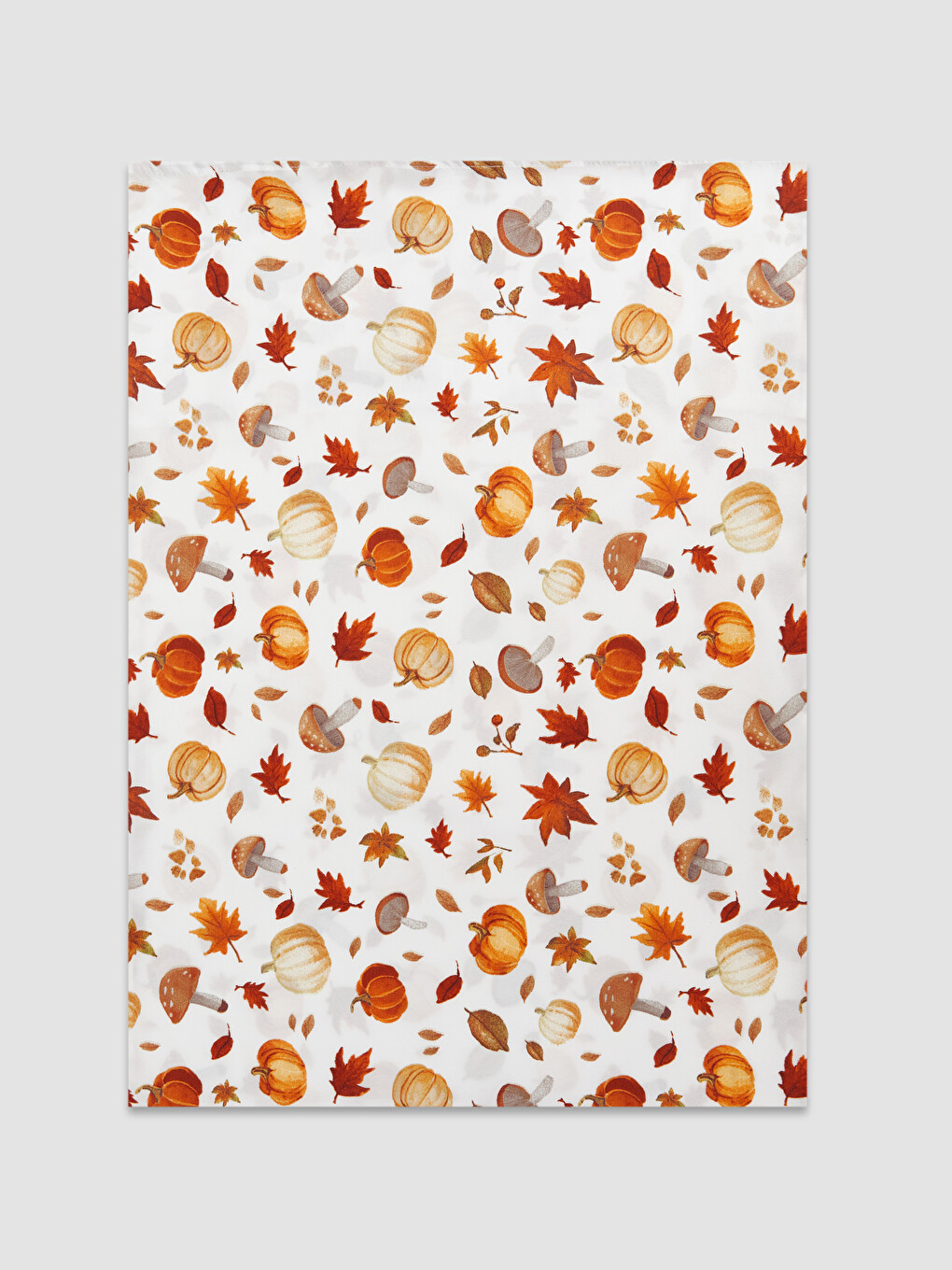 Pumpkin Patterned Double Duvet Cover Set-3