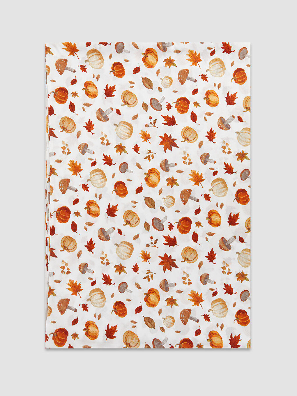 Pumpkin Patterned Double Duvet Cover Set-4