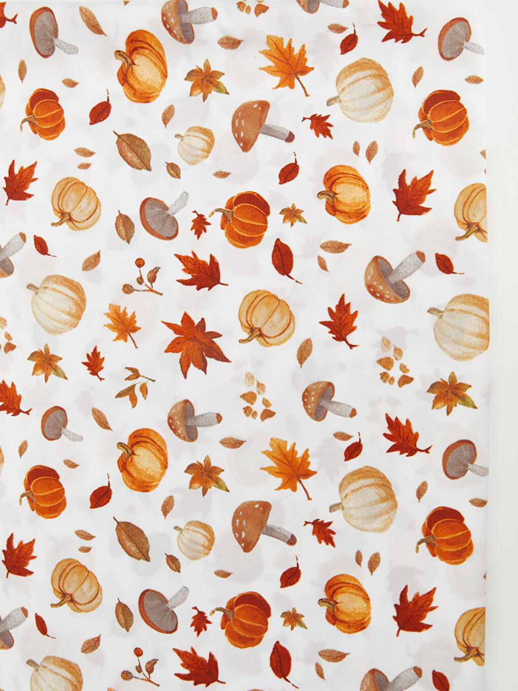 Pumpkin Patterned Double Duvet Cover Set-5