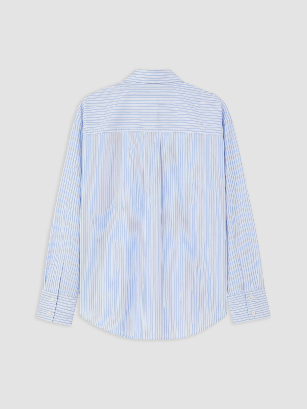 Striped Oversize Oxford Women's Shirt-4