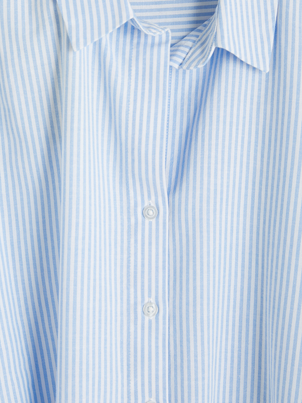 Striped Oversize Oxford Women's Shirt-5