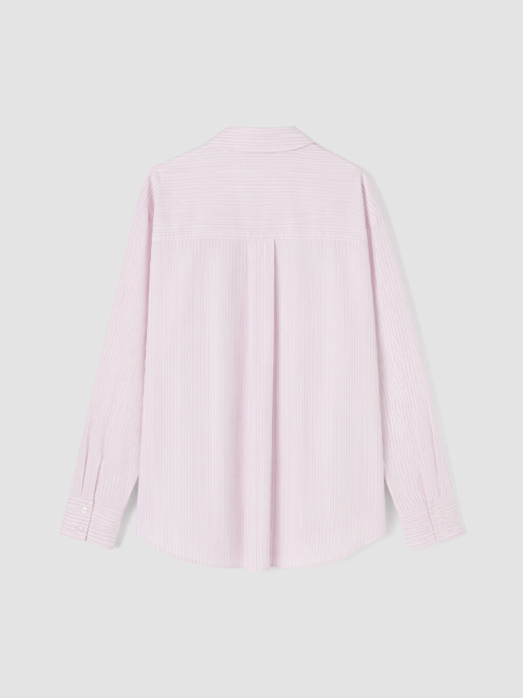 Striped Oversize Oxford Women's Shirt-6