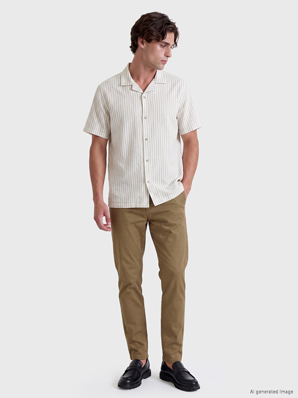 Pantaloni Slim Fit Bărbați